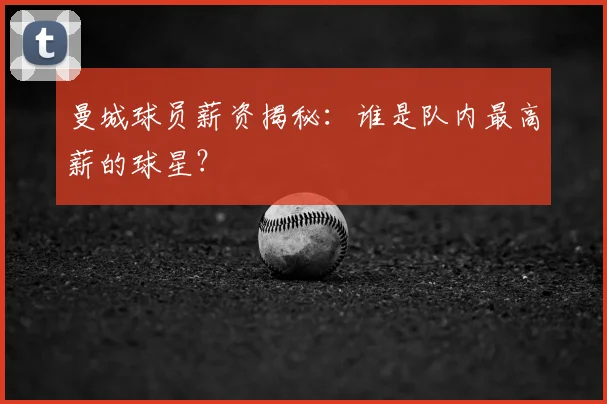 曼城球员薪资揭秘:谁是队内最高薪的球星?